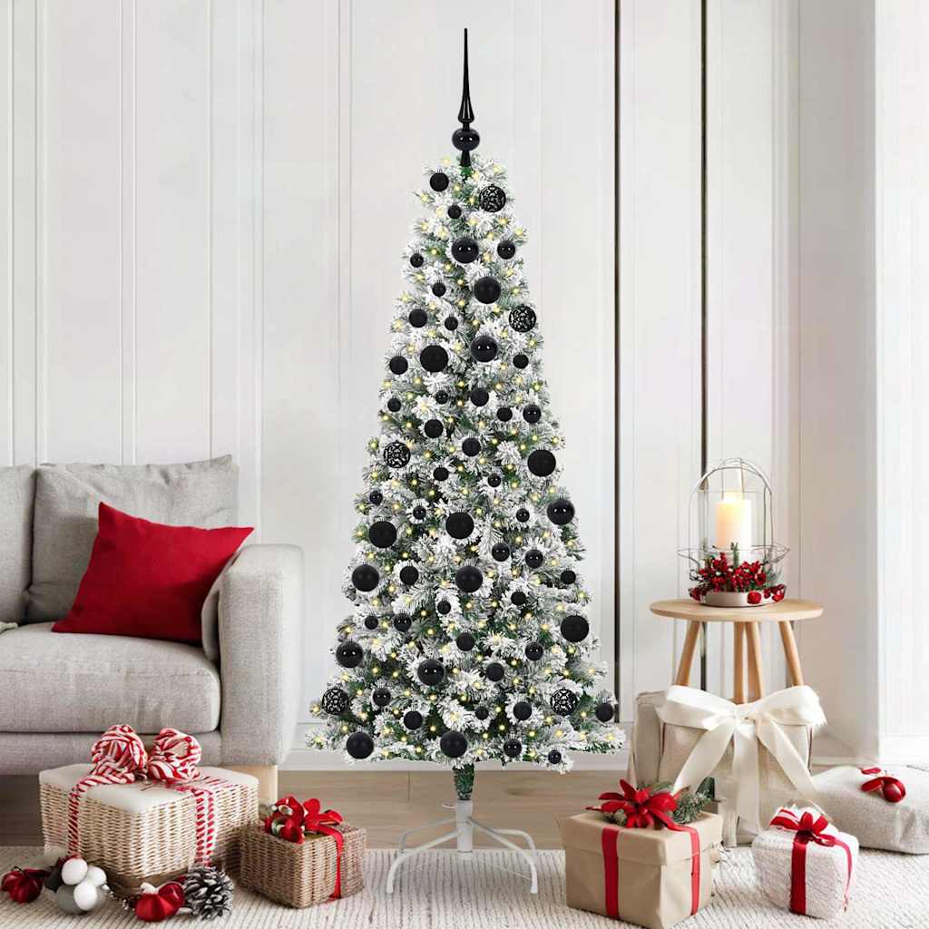 Künstlicher klappbarer Weihnachtsbaum 180 cm PVC