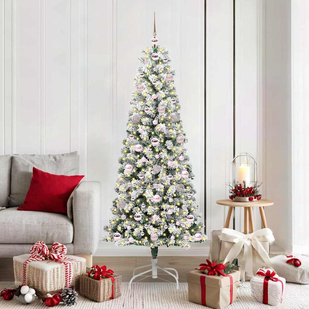 Künstlicher klappbarer Weihnachtsbaum 180 cm PVC