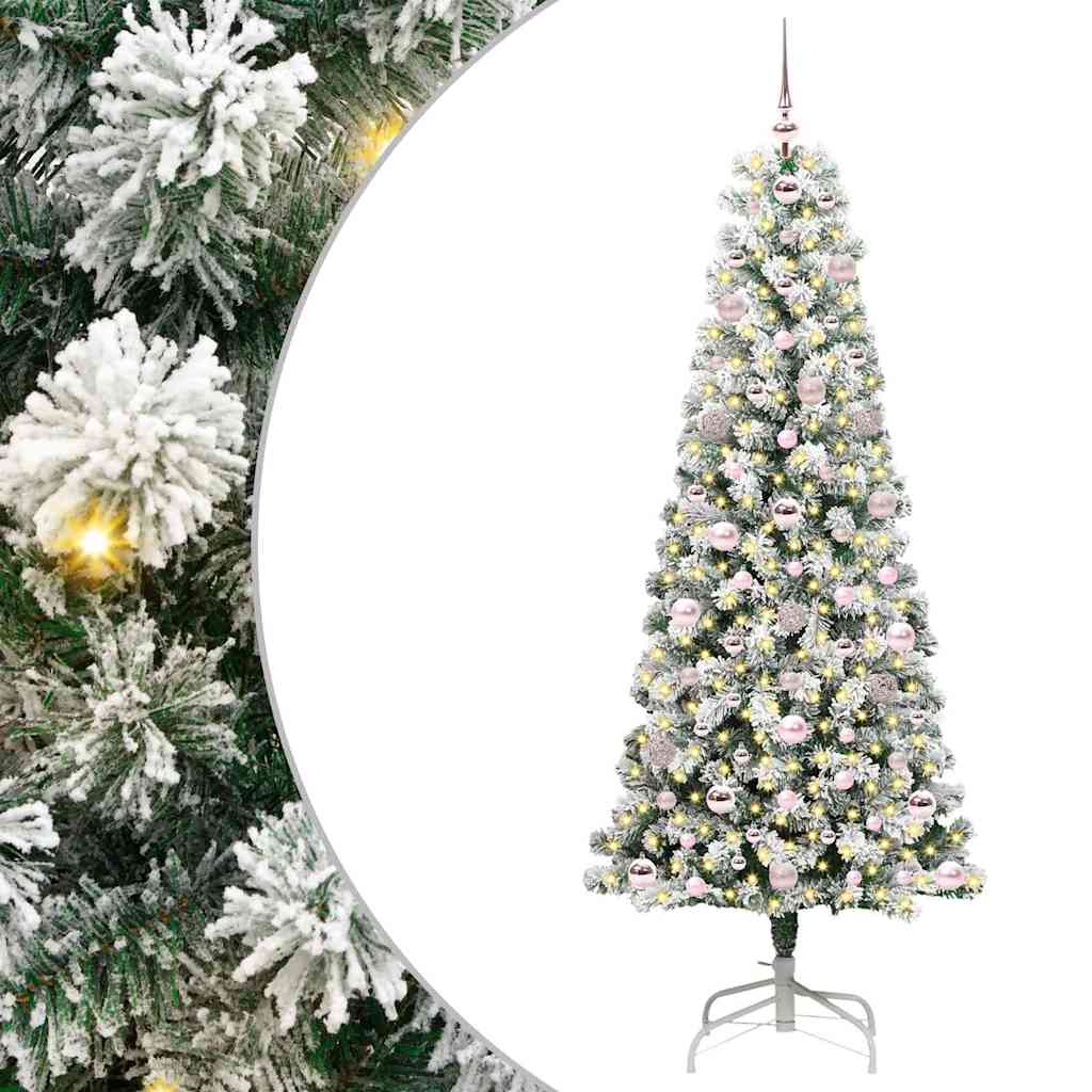 Künstlicher klappbarer Weihnachtsbaum 180 cm PVC