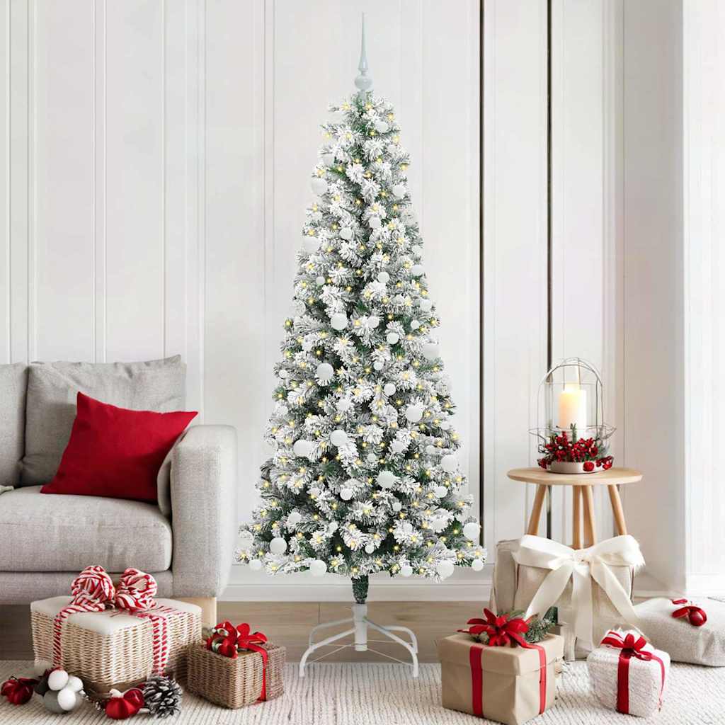 Künstlicher klappbarer Weihnachtsbaum 180 cm PVC