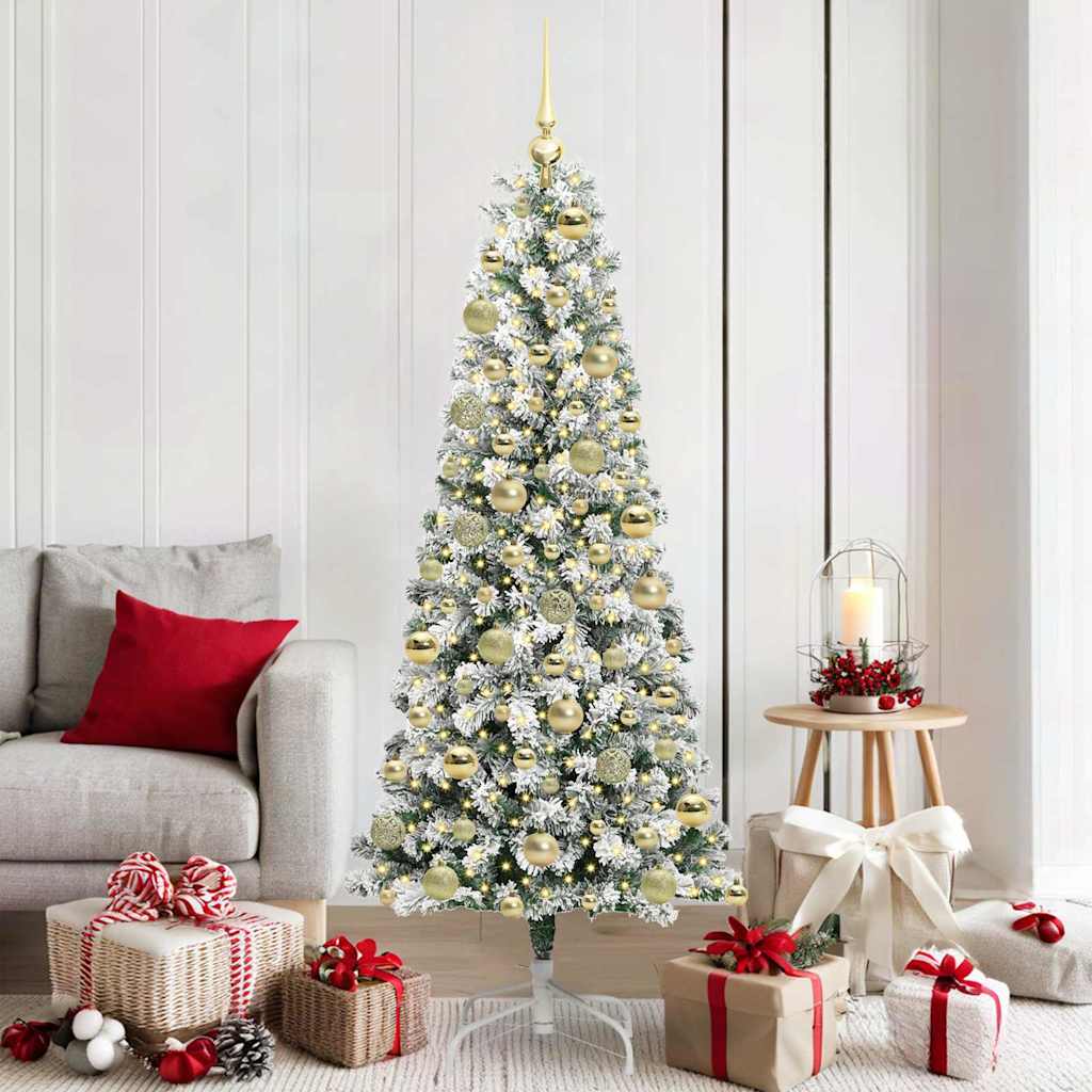 Künstlicher klappbarer Weihnachtsbaum 180 cm PVC