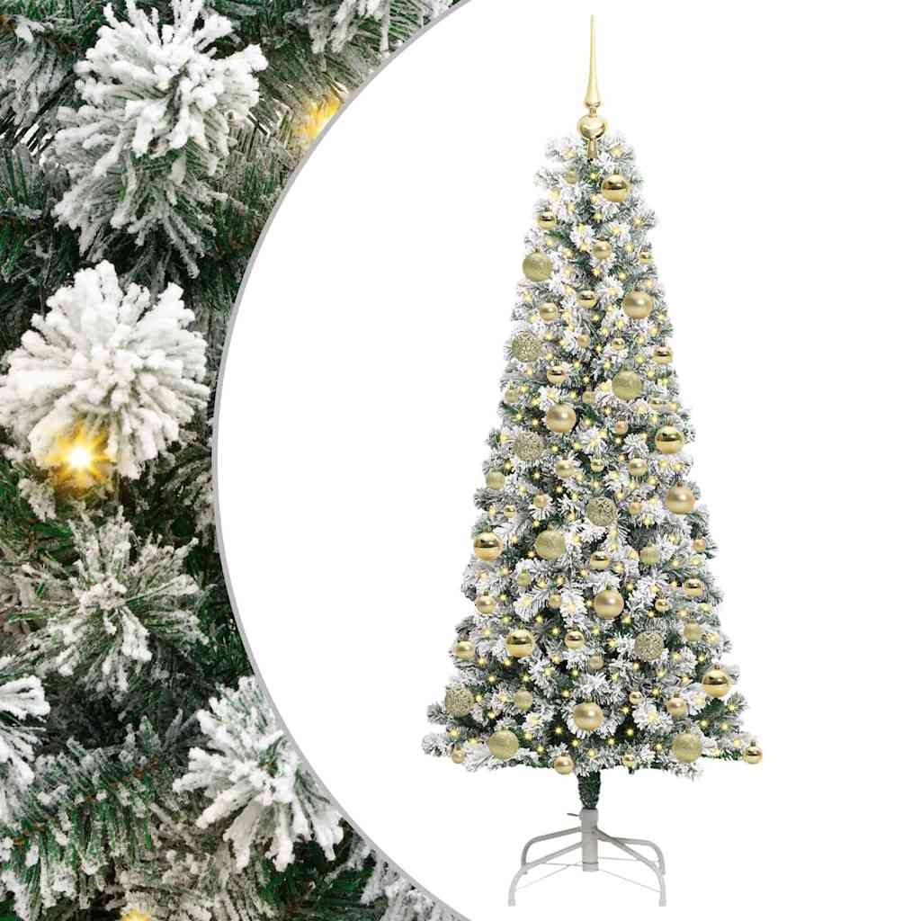 Künstlicher klappbarer Weihnachtsbaum 180 cm PVC
