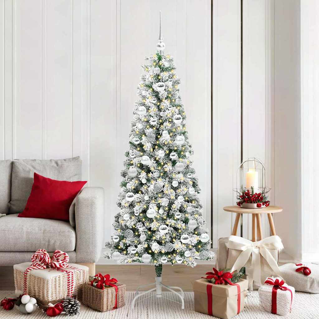 Künstlicher klappbarer Weihnachtsbaum 180 cm PVC