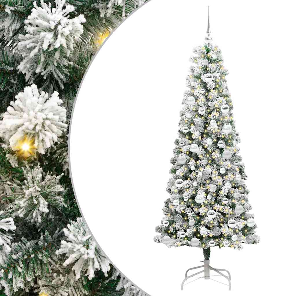 Künstlicher klappbarer Weihnachtsbaum 180 cm PVC