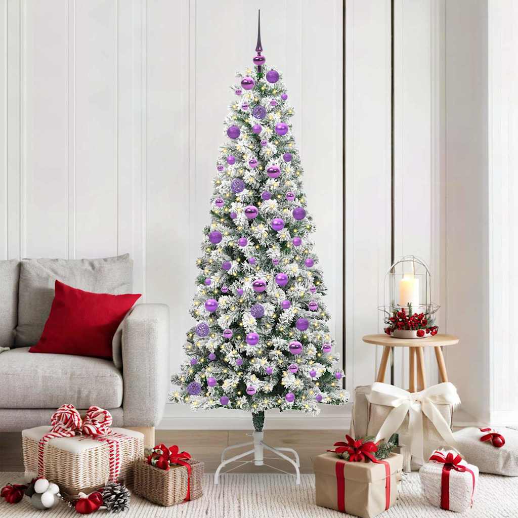 Künstlicher klappbarer Weihnachtsbaum 180 cm PVC