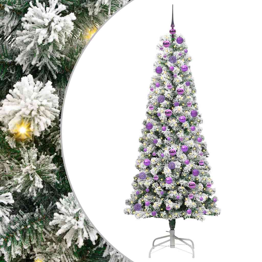 Künstlicher klappbarer Weihnachtsbaum 180 cm PVC