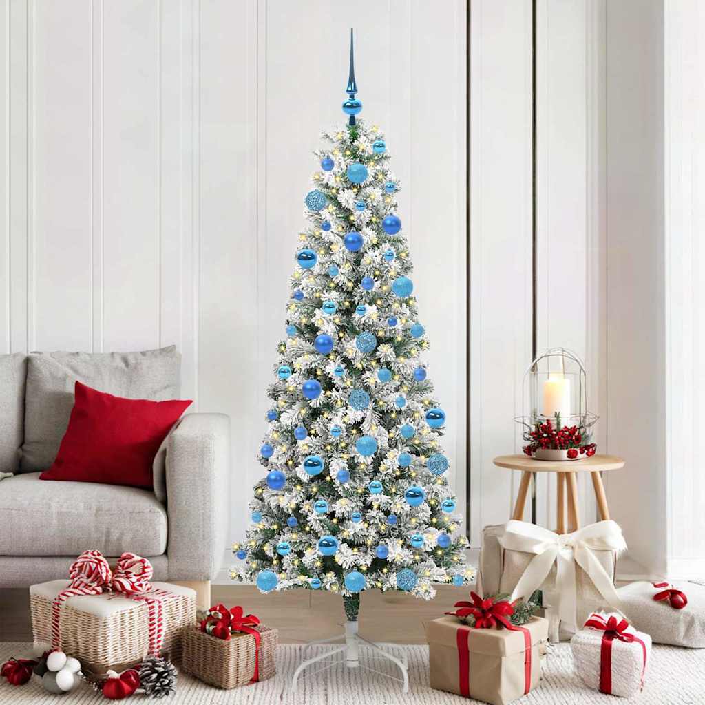 Künstlicher klappbarer Weihnachtsbaum 180 cm PVC