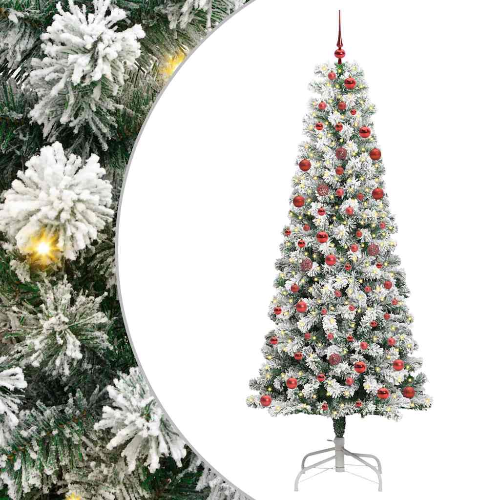 Künstlicher klappbarer Weihnachtsbaum 210 cm PVC