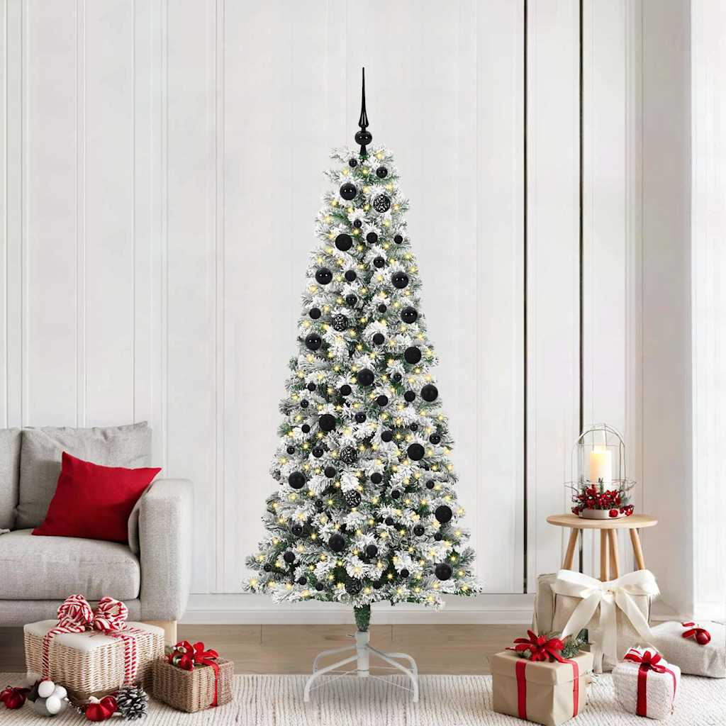Künstlicher klappbarer Weihnachtsbaum 210 cm PVC