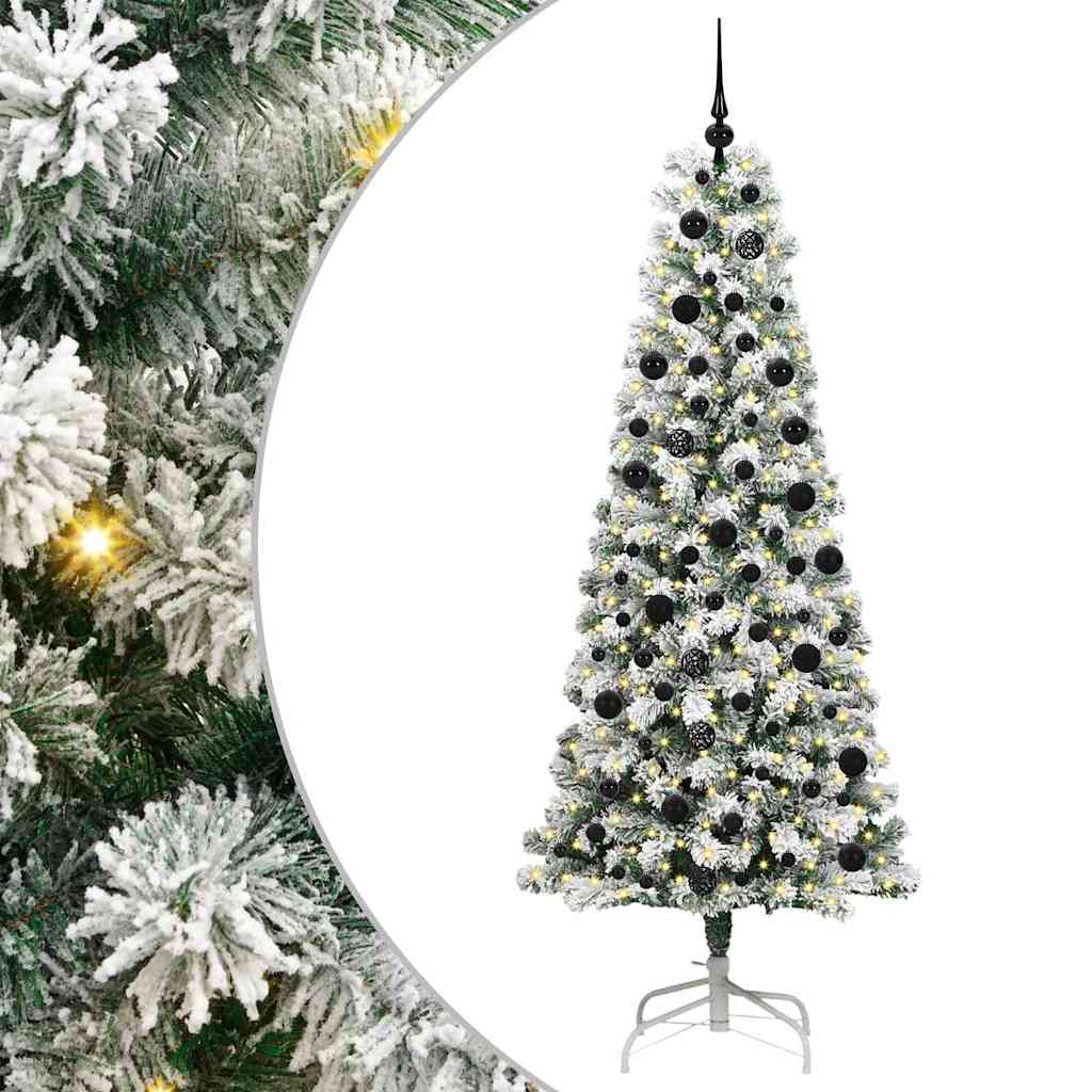 Künstlicher klappbarer Weihnachtsbaum 210 cm PVC