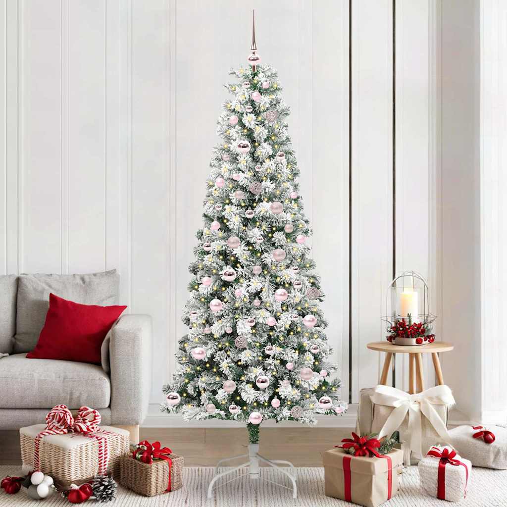 Künstlicher klappbarer Weihnachtsbaum 210 cm PVC