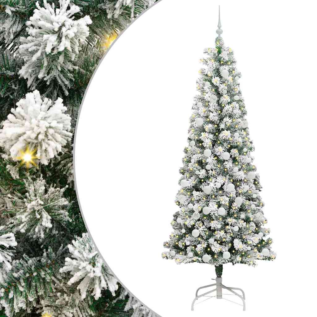 Künstlicher klappbarer Weihnachtsbaum 210 cm PVC
