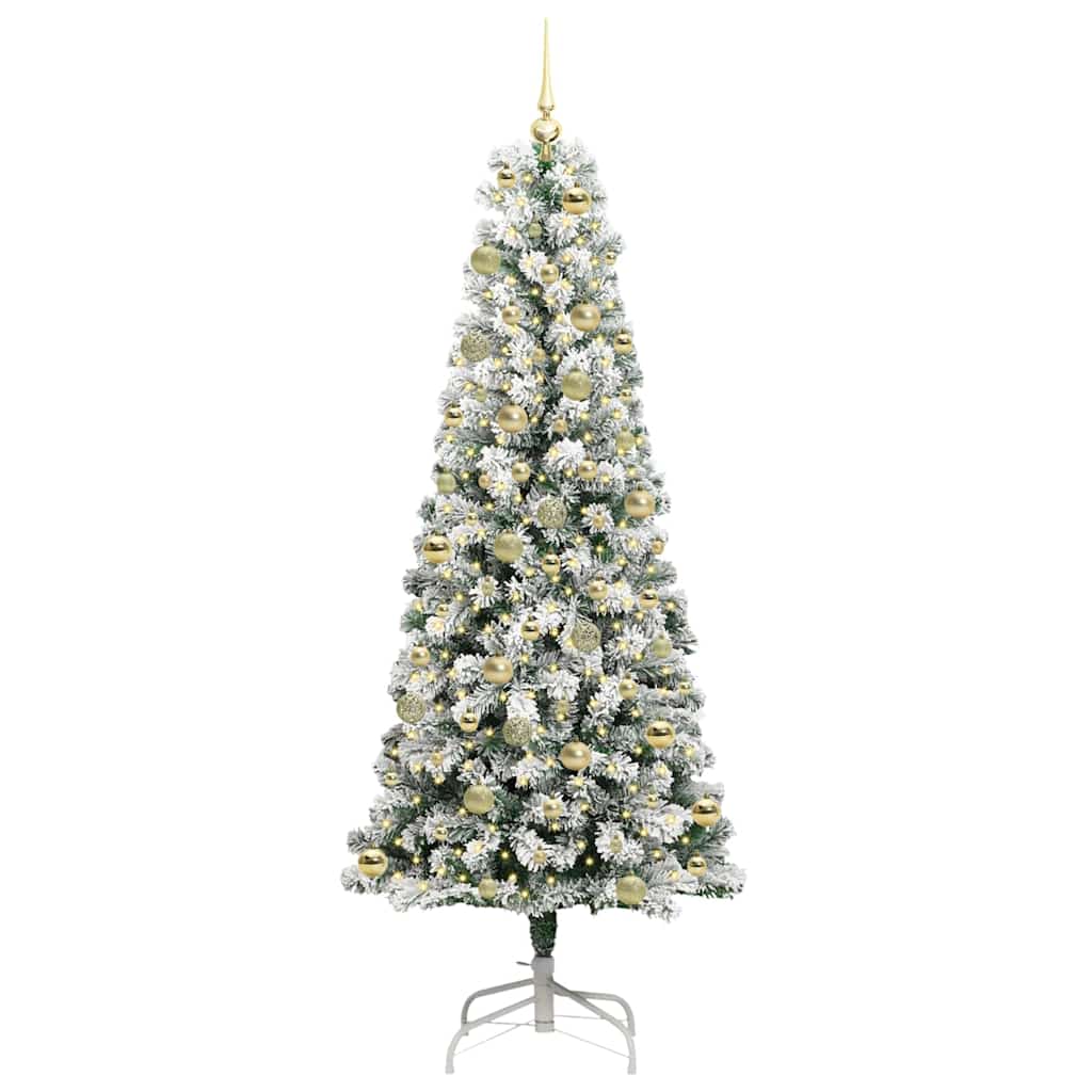 Künstlicher klappbarer Weihnachtsbaum 210 cm PVC