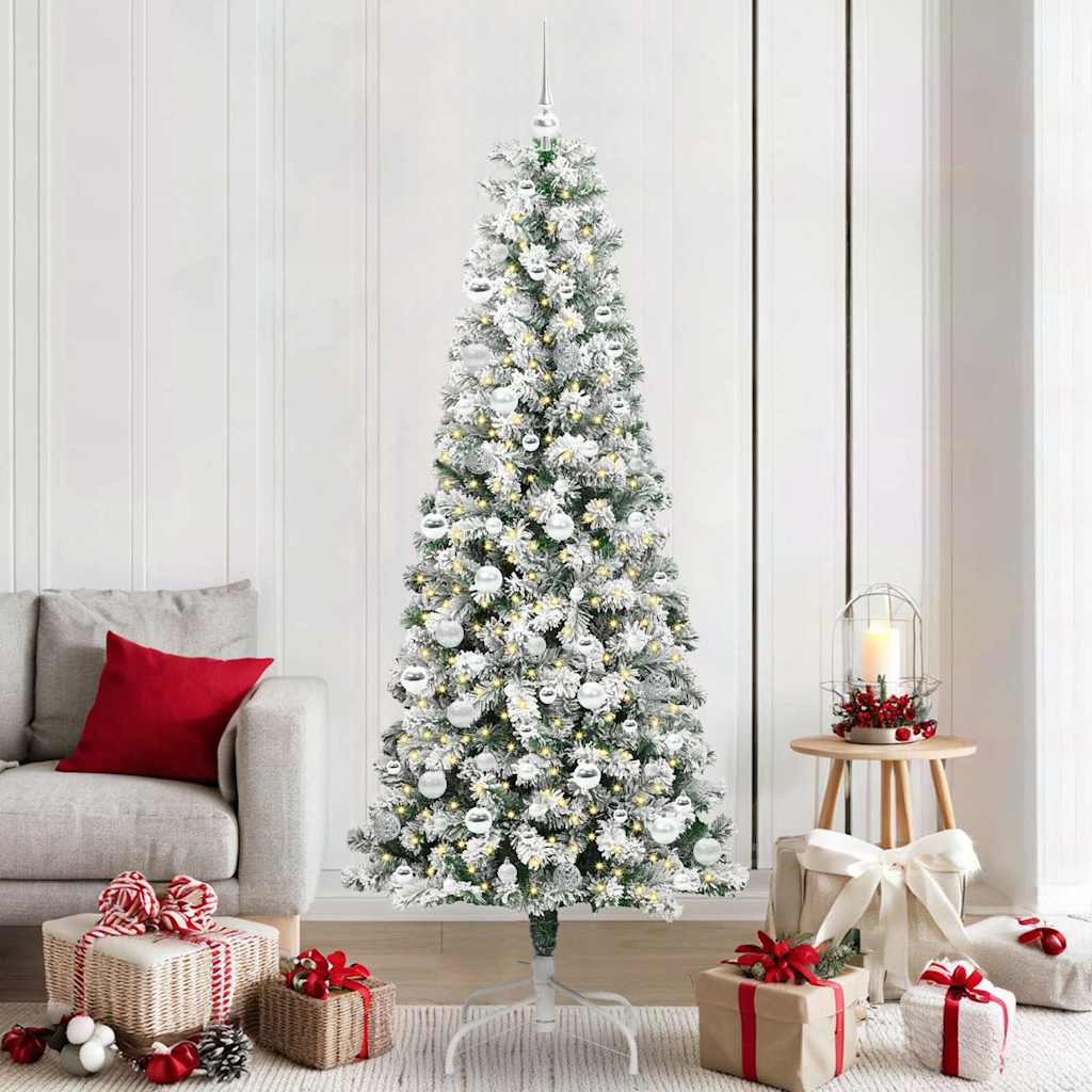 Künstlicher klappbarer Weihnachtsbaum 210 cm PVC