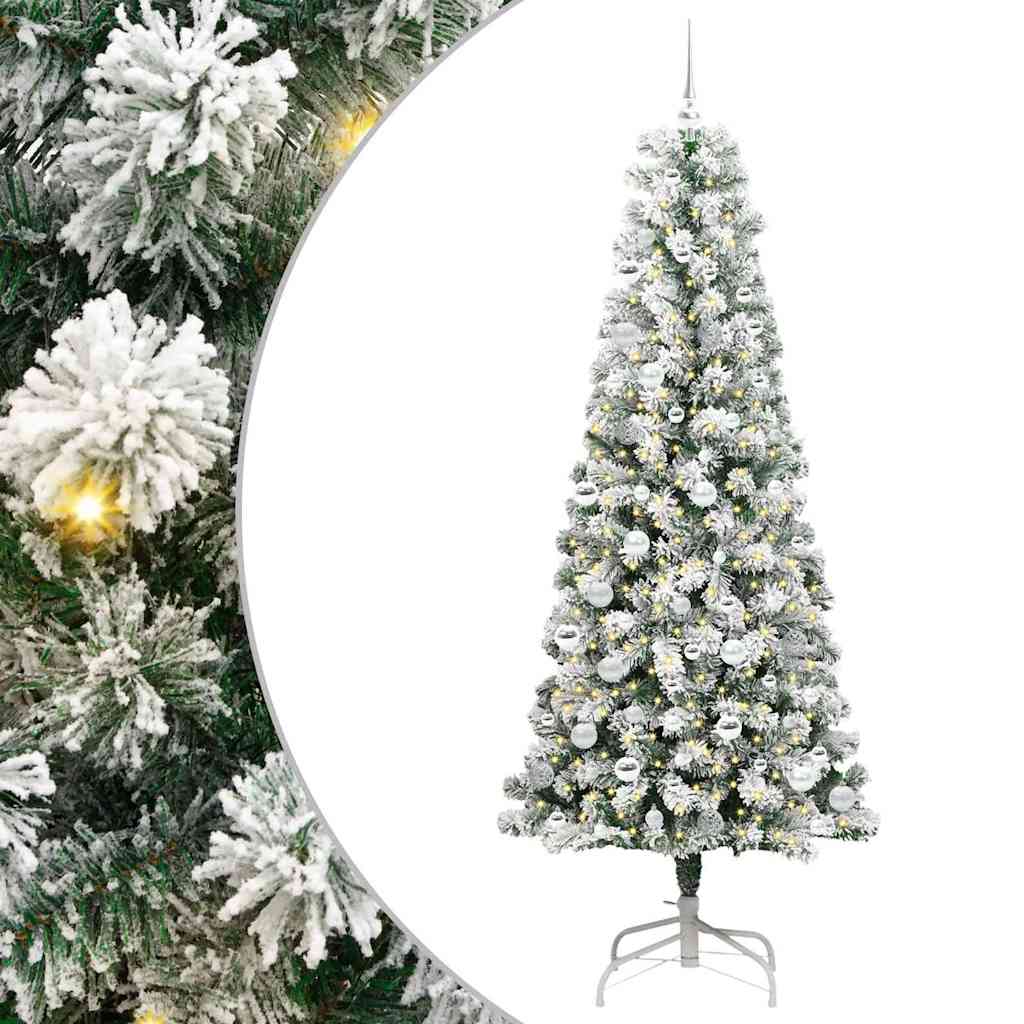 Künstlicher klappbarer Weihnachtsbaum 210 cm PVC