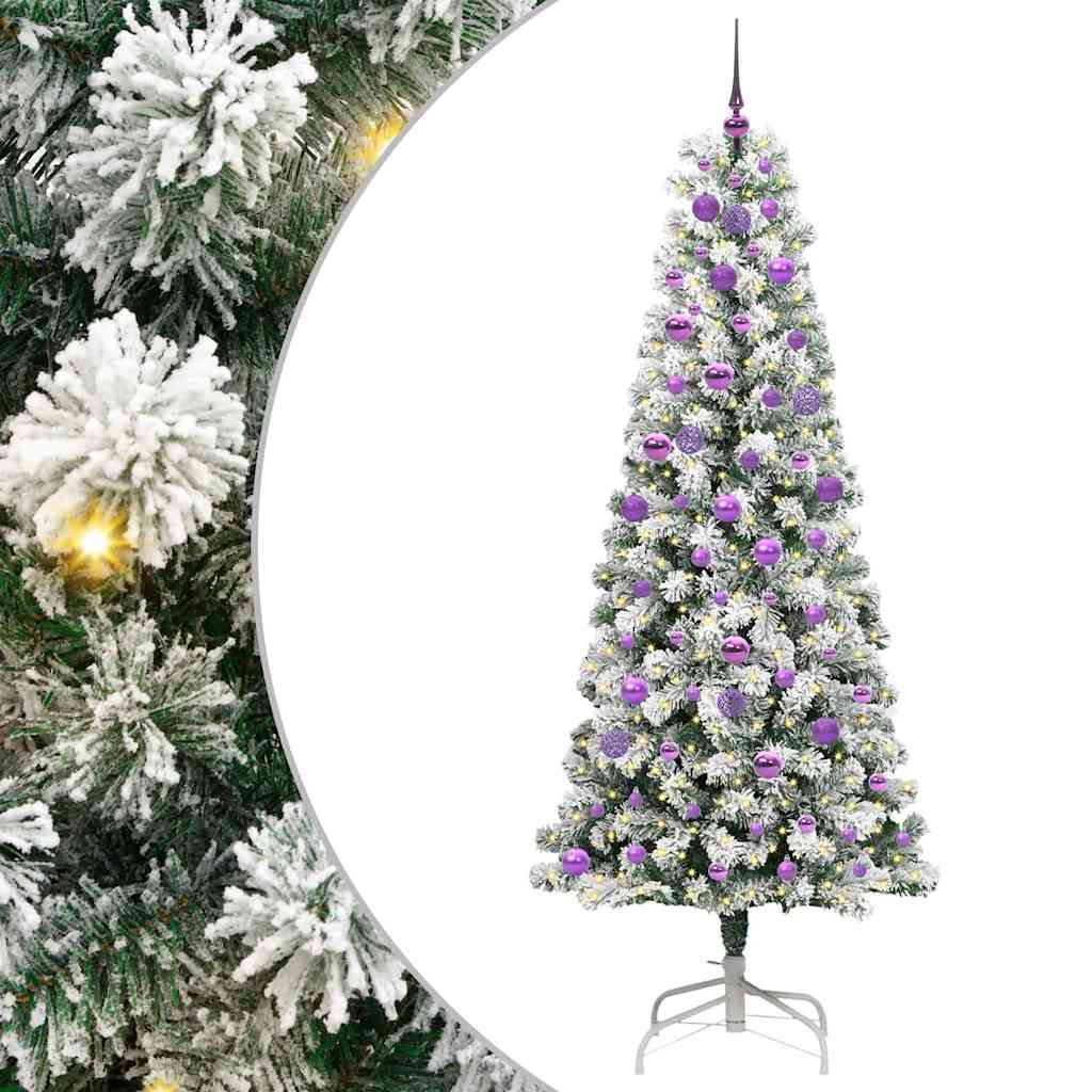 Künstlicher klappbarer Weihnachtsbaum 210 cm PVC