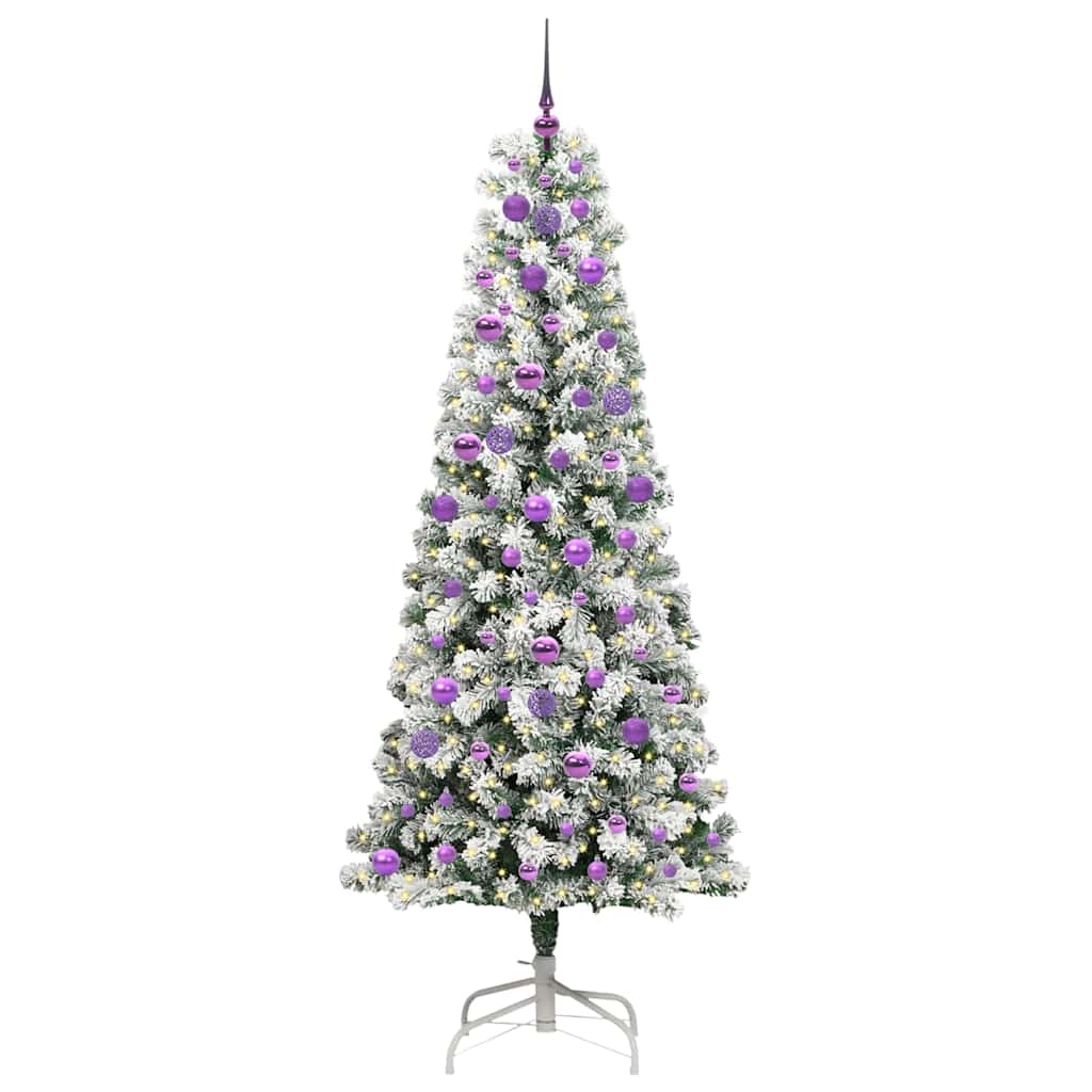 Künstlicher klappbarer Weihnachtsbaum 210 cm PVC