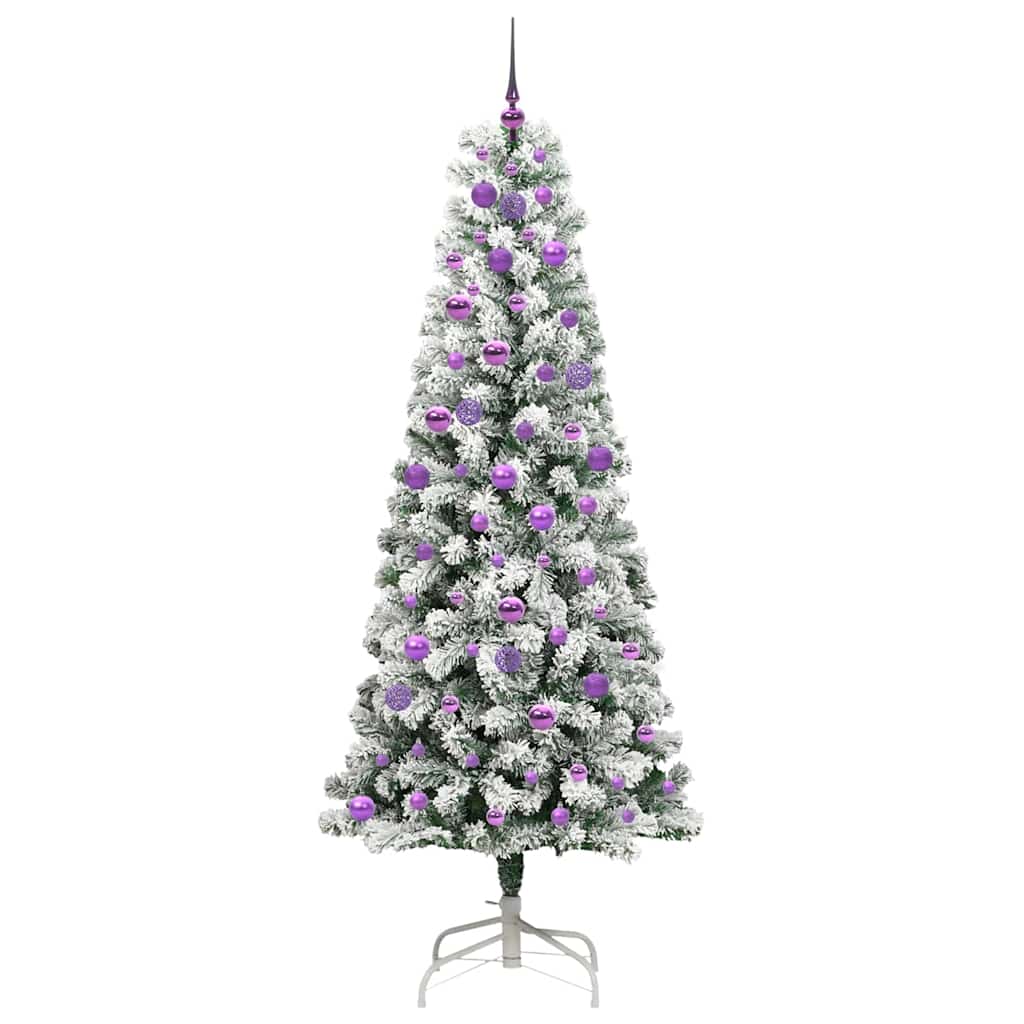 Künstlicher klappbarer Weihnachtsbaum 210 cm PVC