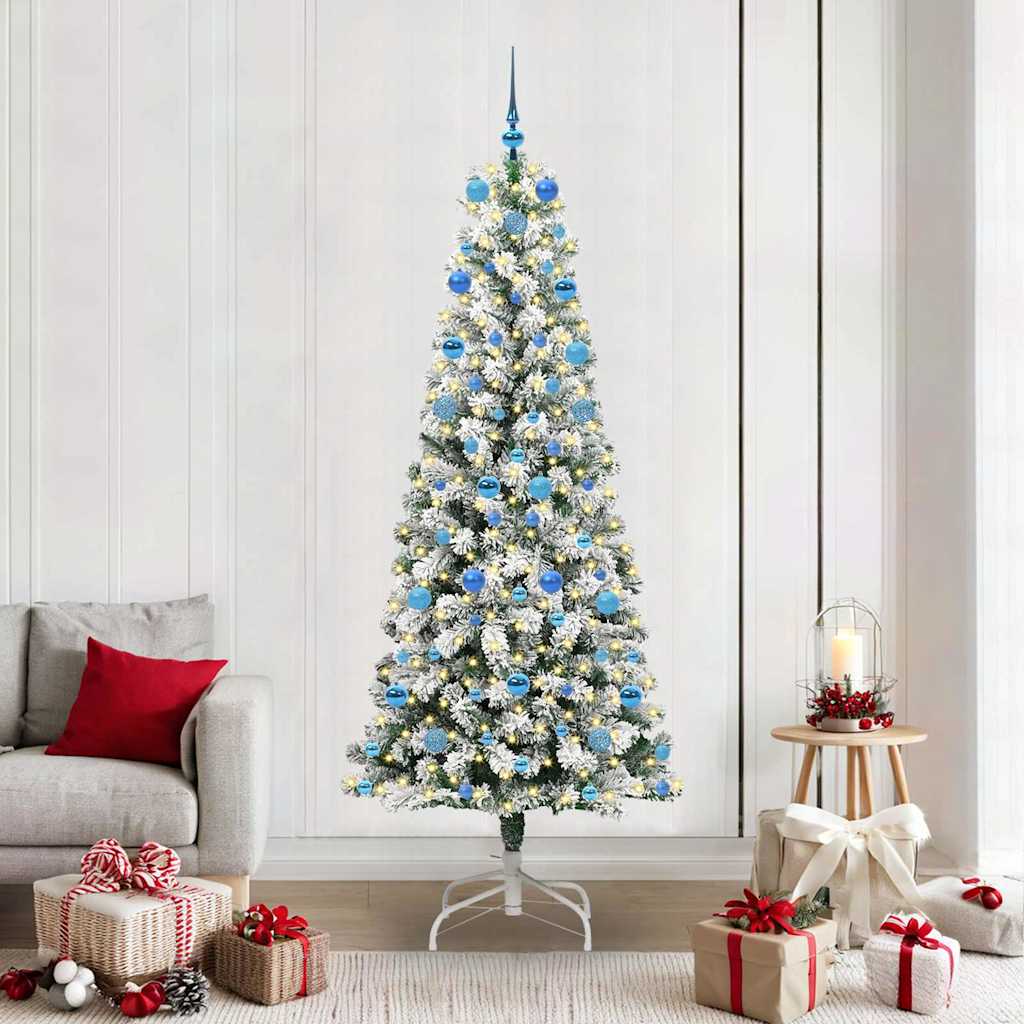 Künstlicher klappbarer Weihnachtsbaum 210 cm PVC