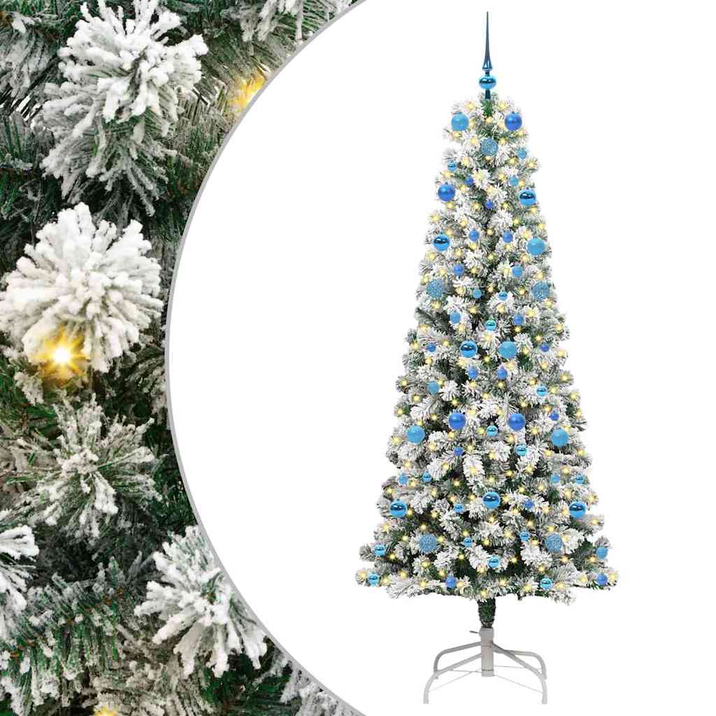 Künstlicher klappbarer Weihnachtsbaum 210 cm PVC
