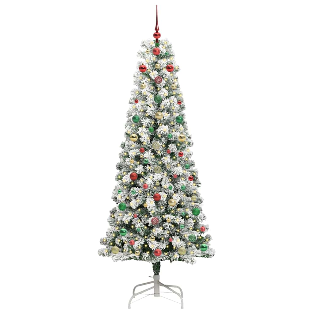 Künstlicher klappbarer Weihnachtsbaum 210 cm PVC