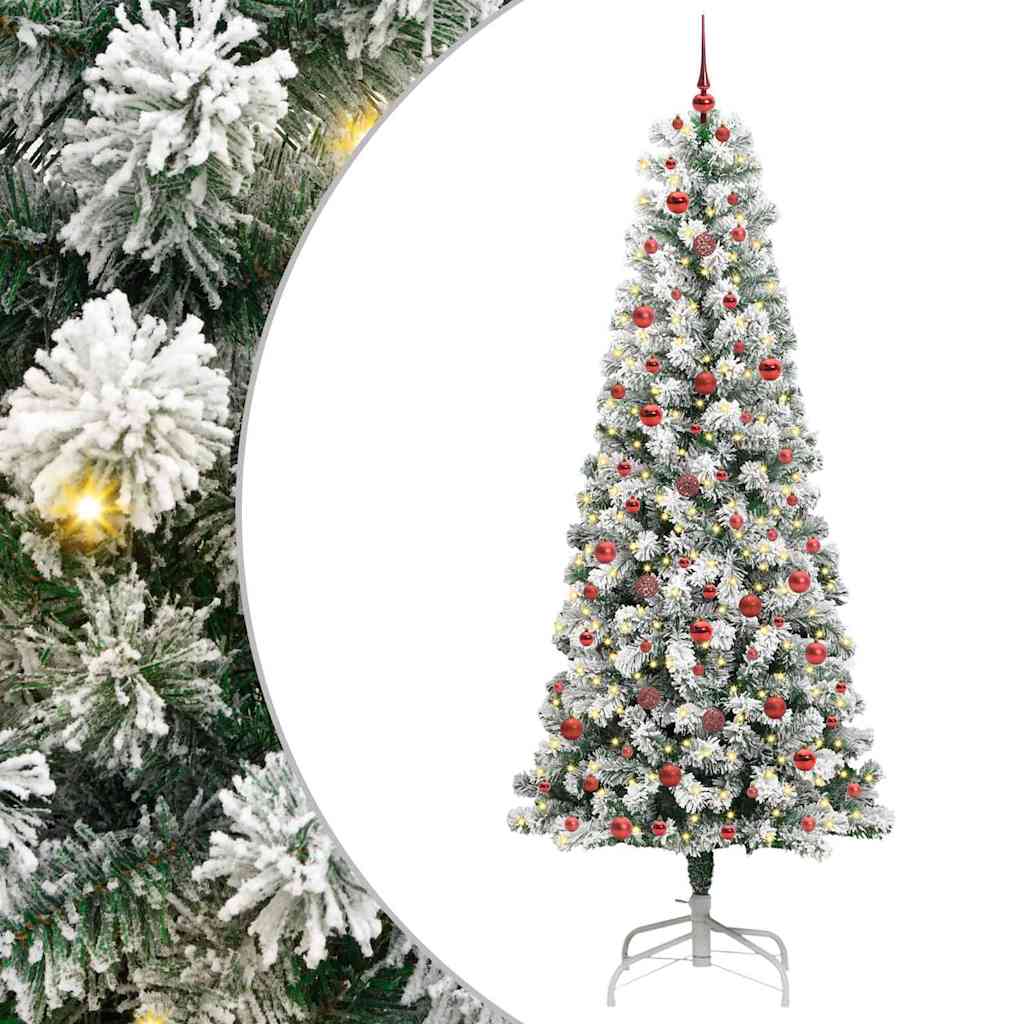 Künstlicher klappbarer Weihnachtsbaum 240 cm PVC