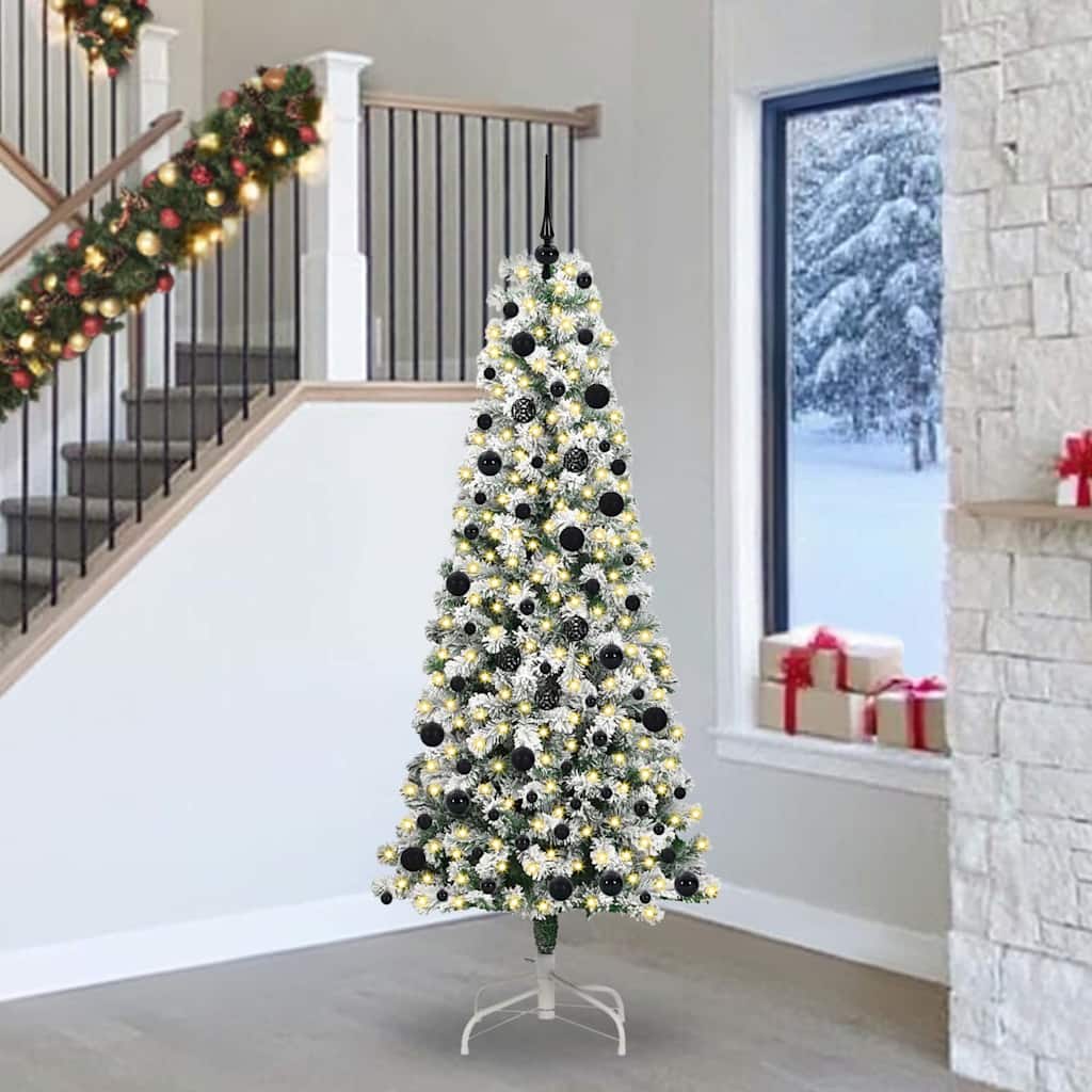Künstlicher klappbarer Weihnachtsbaum 240 cm PVC