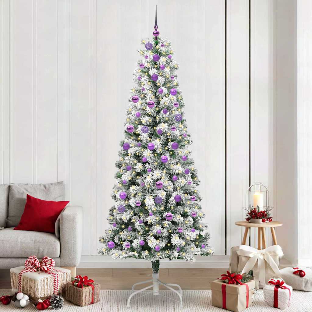 Künstlicher klappbarer Weihnachtsbaum 240 cm PVC