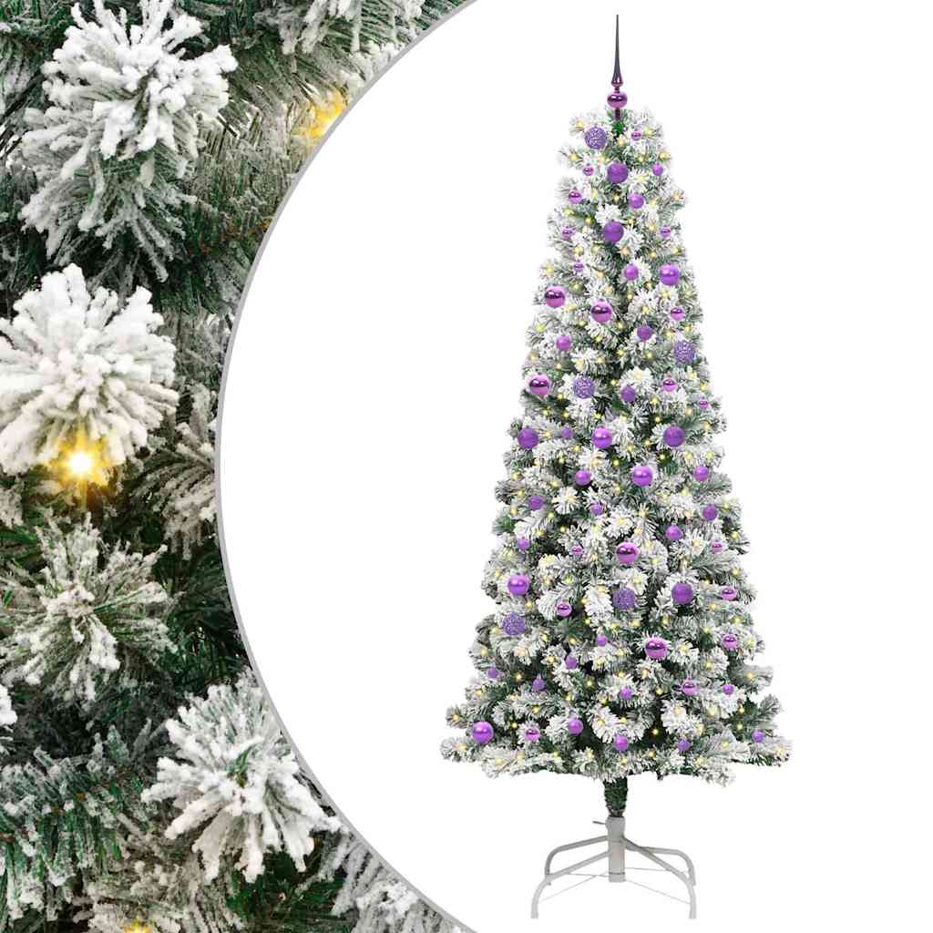 Künstlicher klappbarer Weihnachtsbaum 240 cm PVC