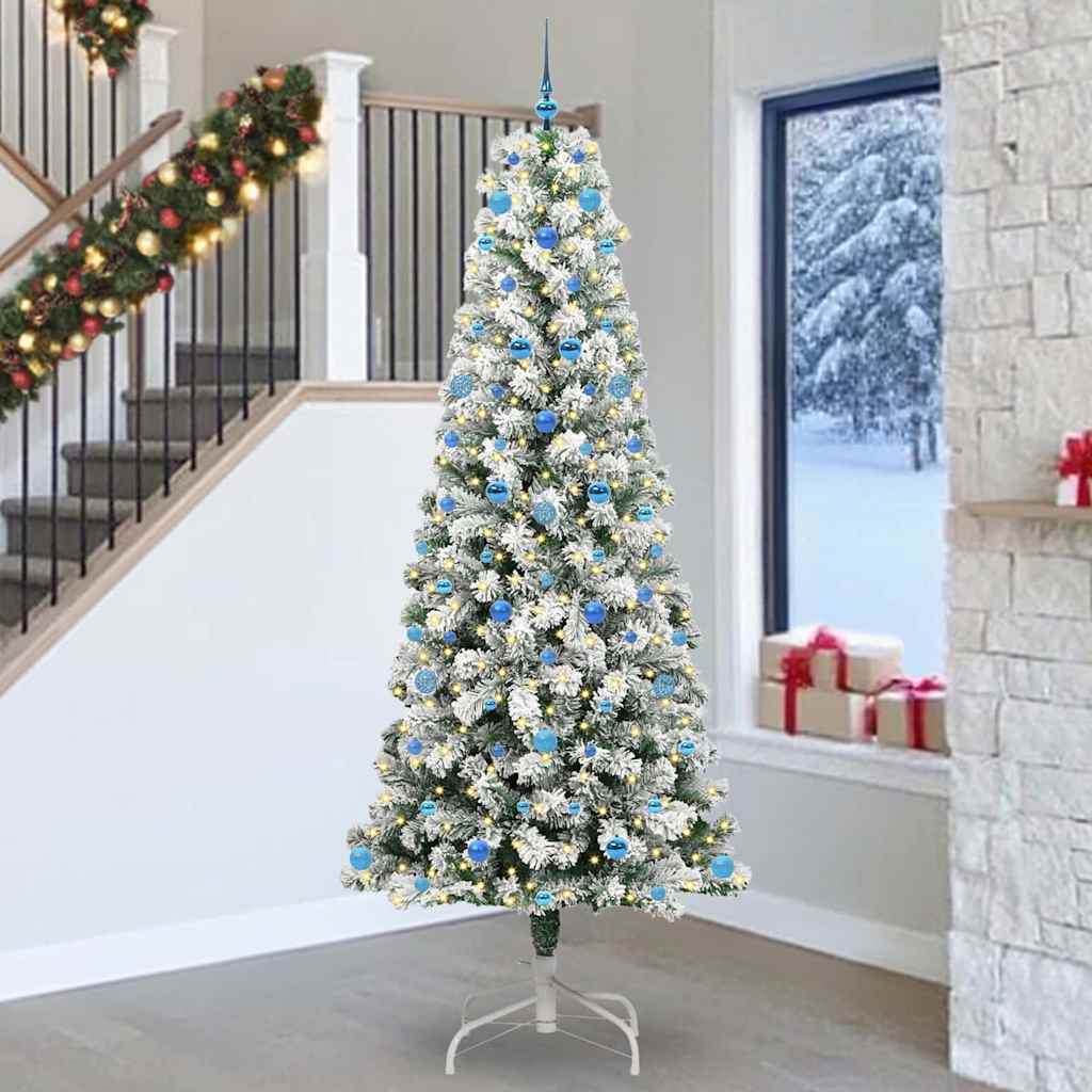 Künstlicher klappbarer Weihnachtsbaum 240 cm PVC