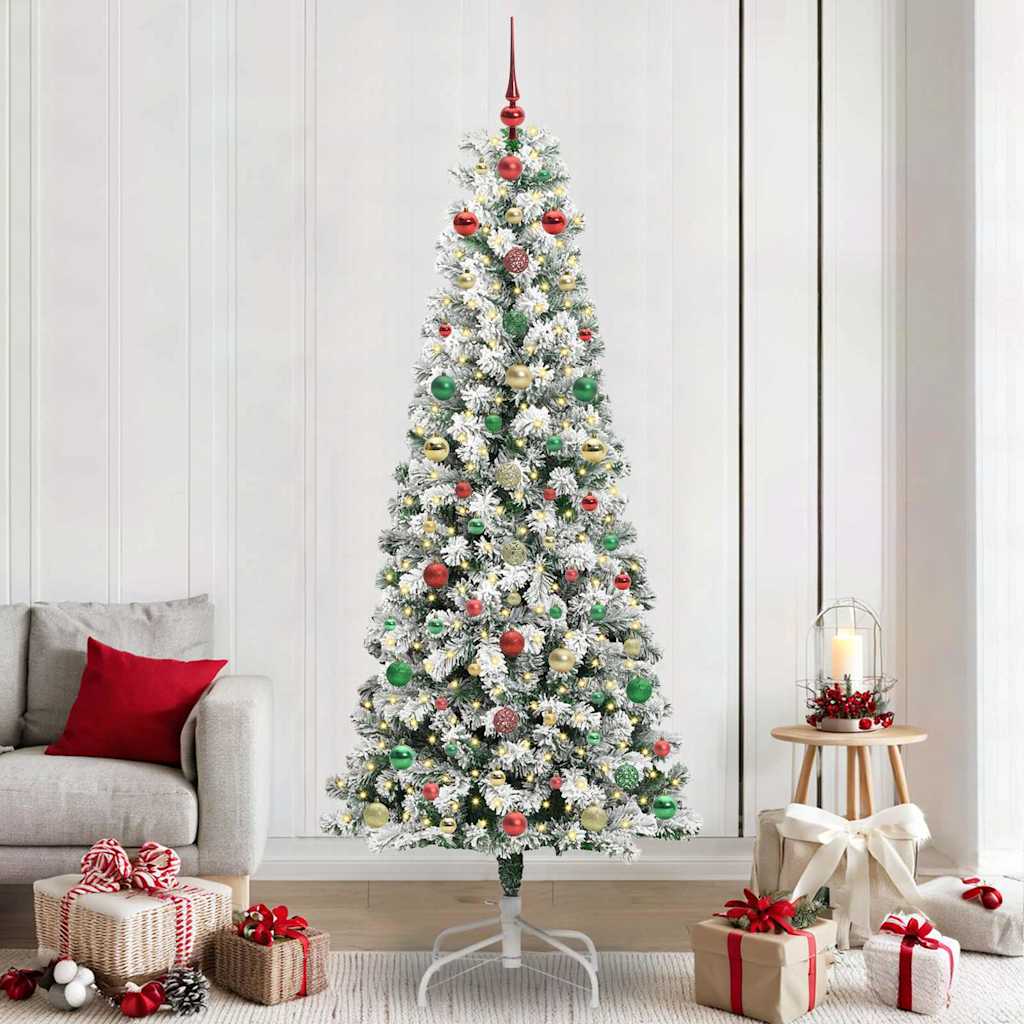 Künstlicher klappbarer Weihnachtsbaum 240 cm PVC