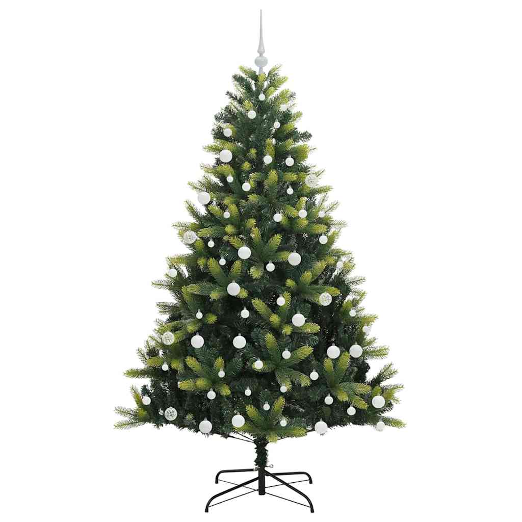 Künstlicher geschmeidiger Weihnachtsbaum mit 300 LEDs 180 cm