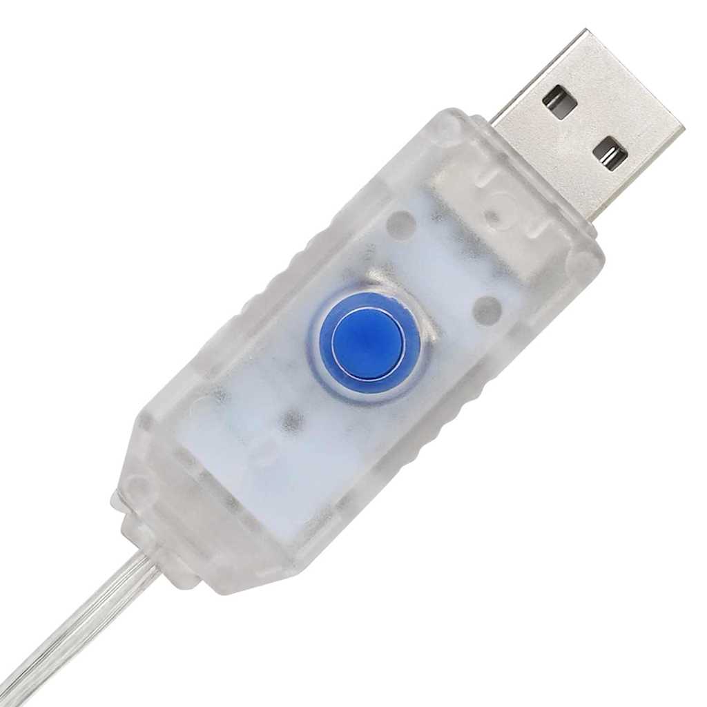 Kranz mit 80 LEDs Warmweiß 90 cm PET