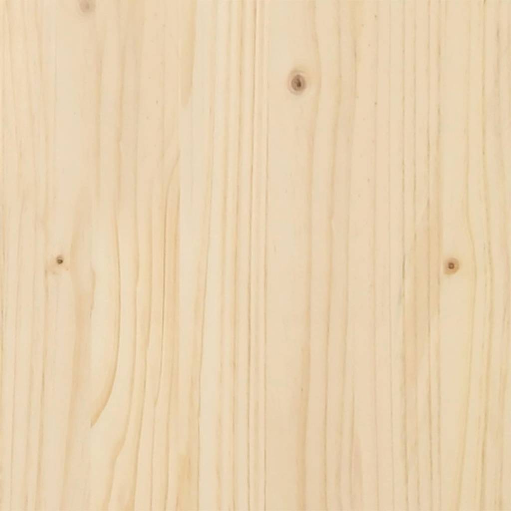 Holz Weihnachtsbaum mit Ständer Natur 75 cm Massivholz Kiefer