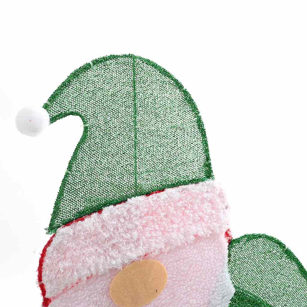 Beleuchteter Weihnachtsmann Warmes Weiß 62 x 70 cm